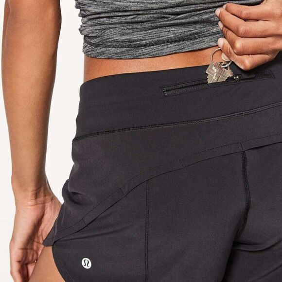 Lululemon Speed Up Short *Long 4" Black (First Release) - Picture 3 of 11